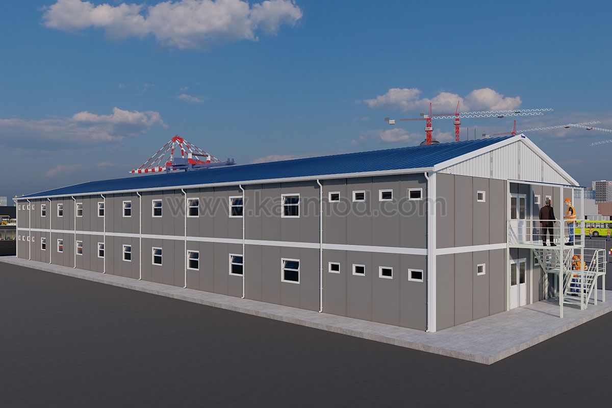 Барак на 210 рабочих