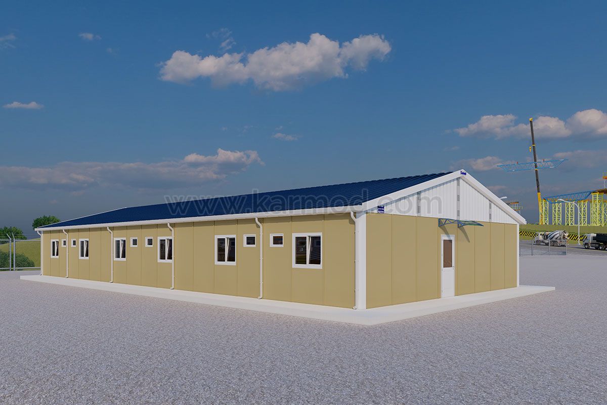 Здание общежития для 12 инженеров