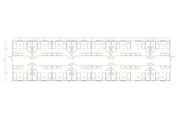 Планы предварительно изготовленного общежития для специалистов