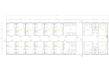 План готового гуртожитку