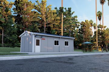 Житло для Біженців з Двома Кімнатами