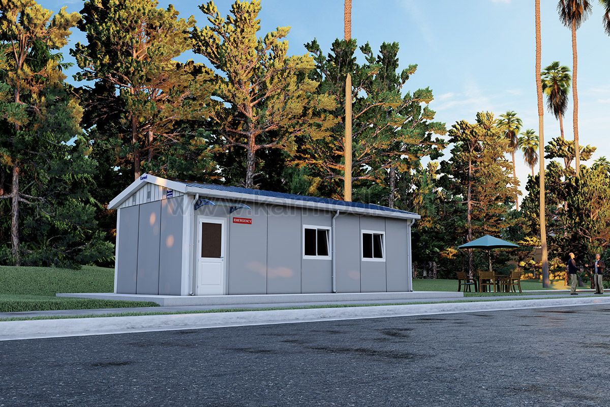 Житло для Біженців з Двома Кімнатами