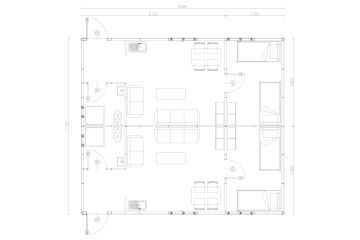 План Аварийного Двойного Дома для Беженцев