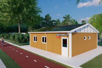 Двокімнатний Будинок для Біженців