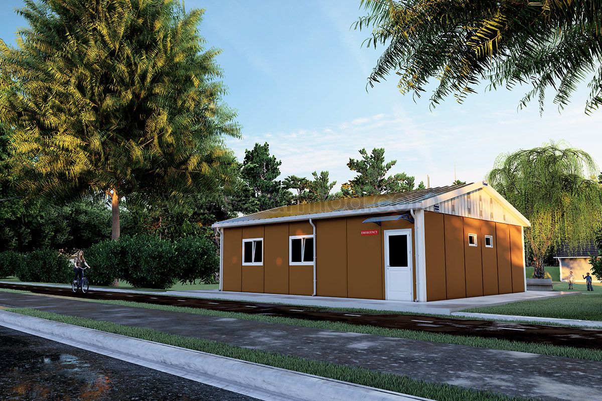 Двойной Дом для Беженцев