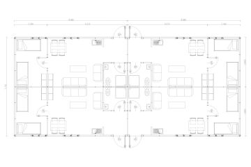 План житлового блоку надзвичайних ситуацій