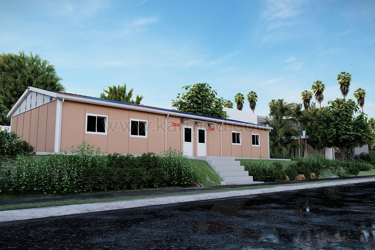 Четырехкомнатный Дом для Беженцев