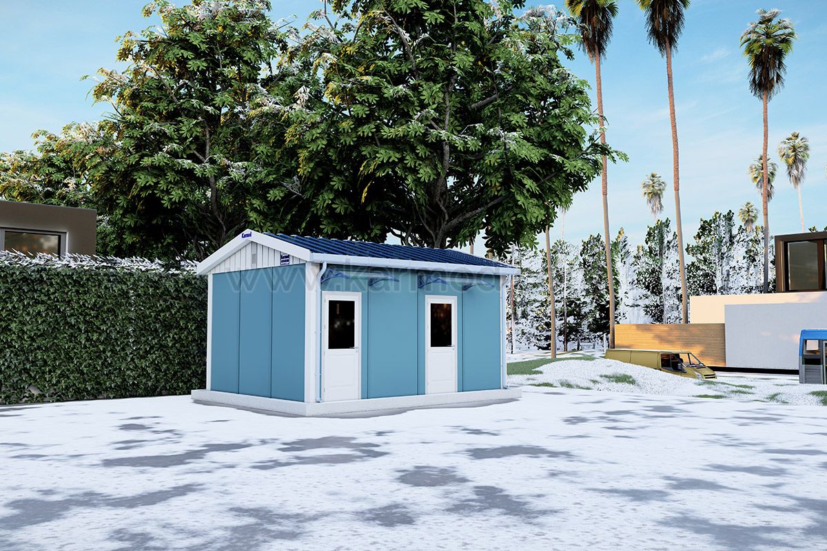 4 مرحاض ودش بسعة