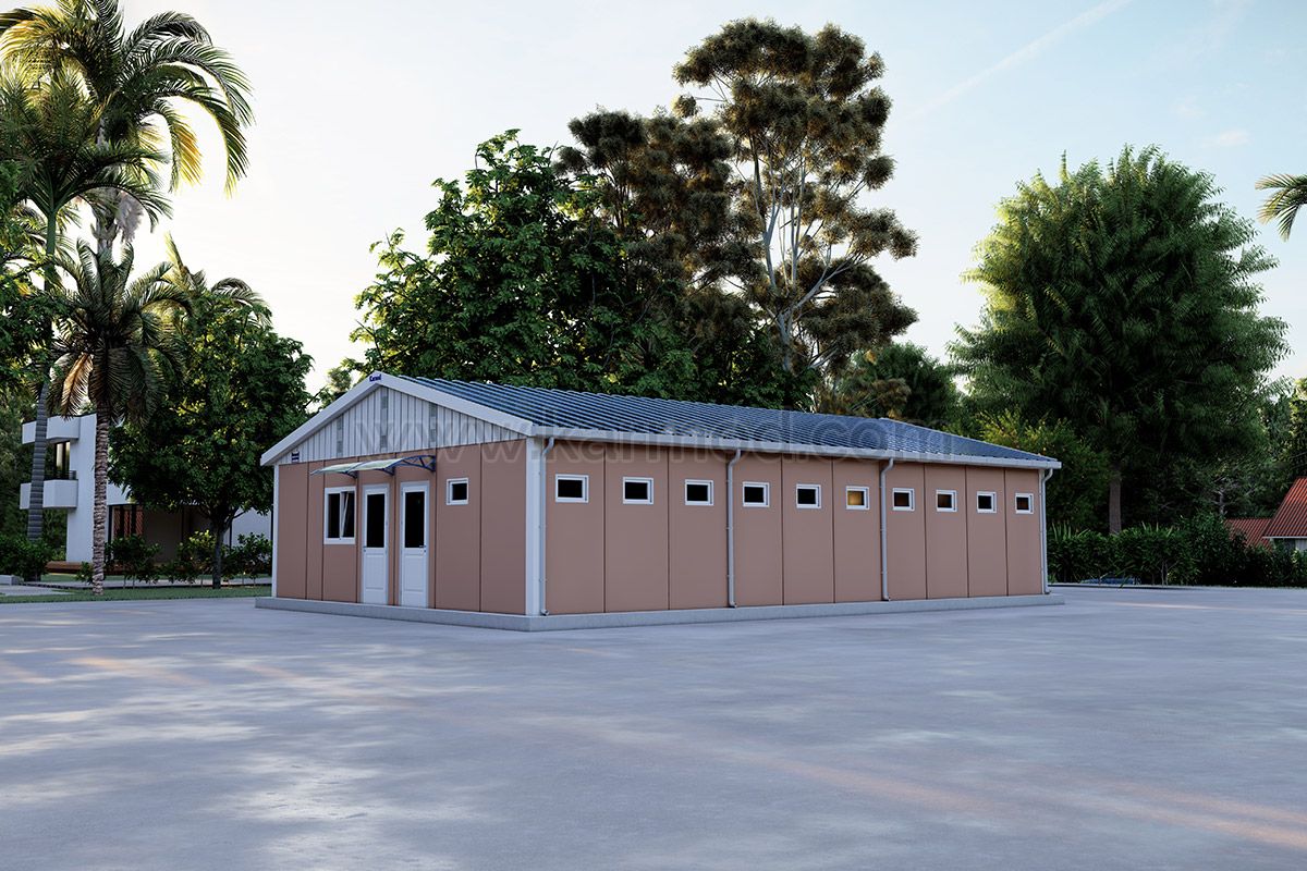 Туалет и душ с прачечной