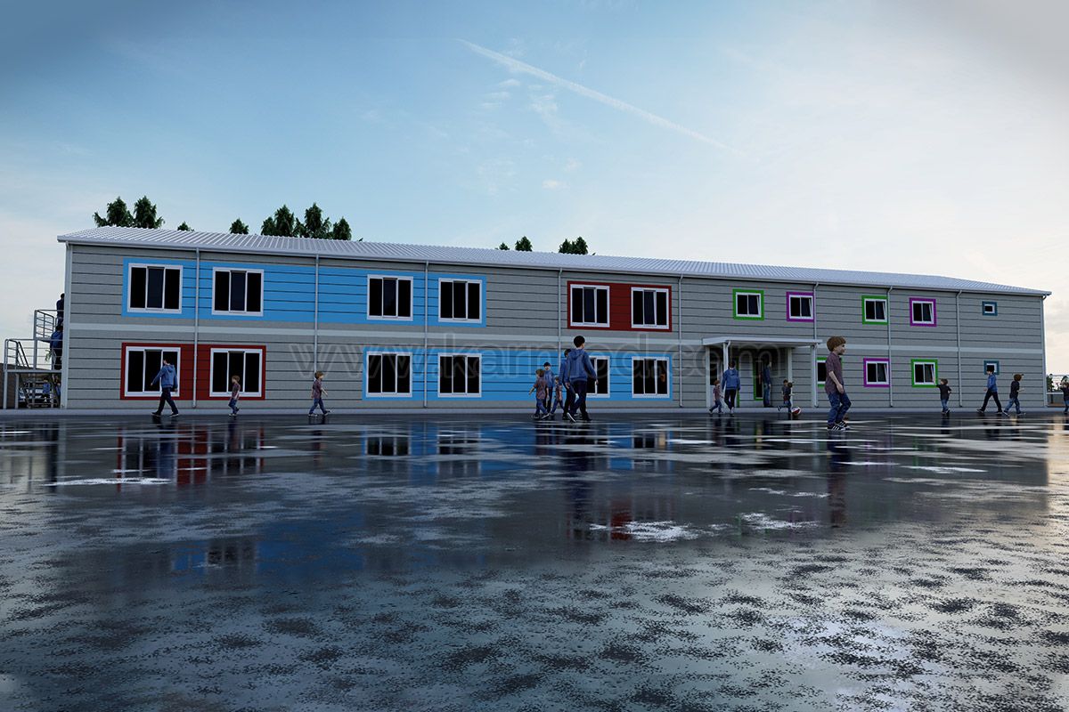 مدرسة بها 12 فصلاً دراسيًا