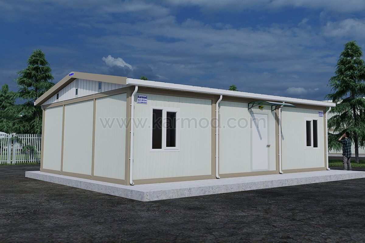 Контейнерный офис на 4 человека