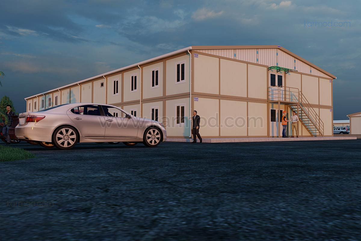 Офисный контейнер на 80 человек