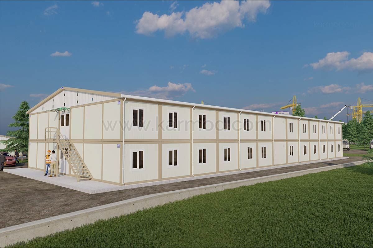 حاوية مكتبية تتسع لـ 80 شخصًا