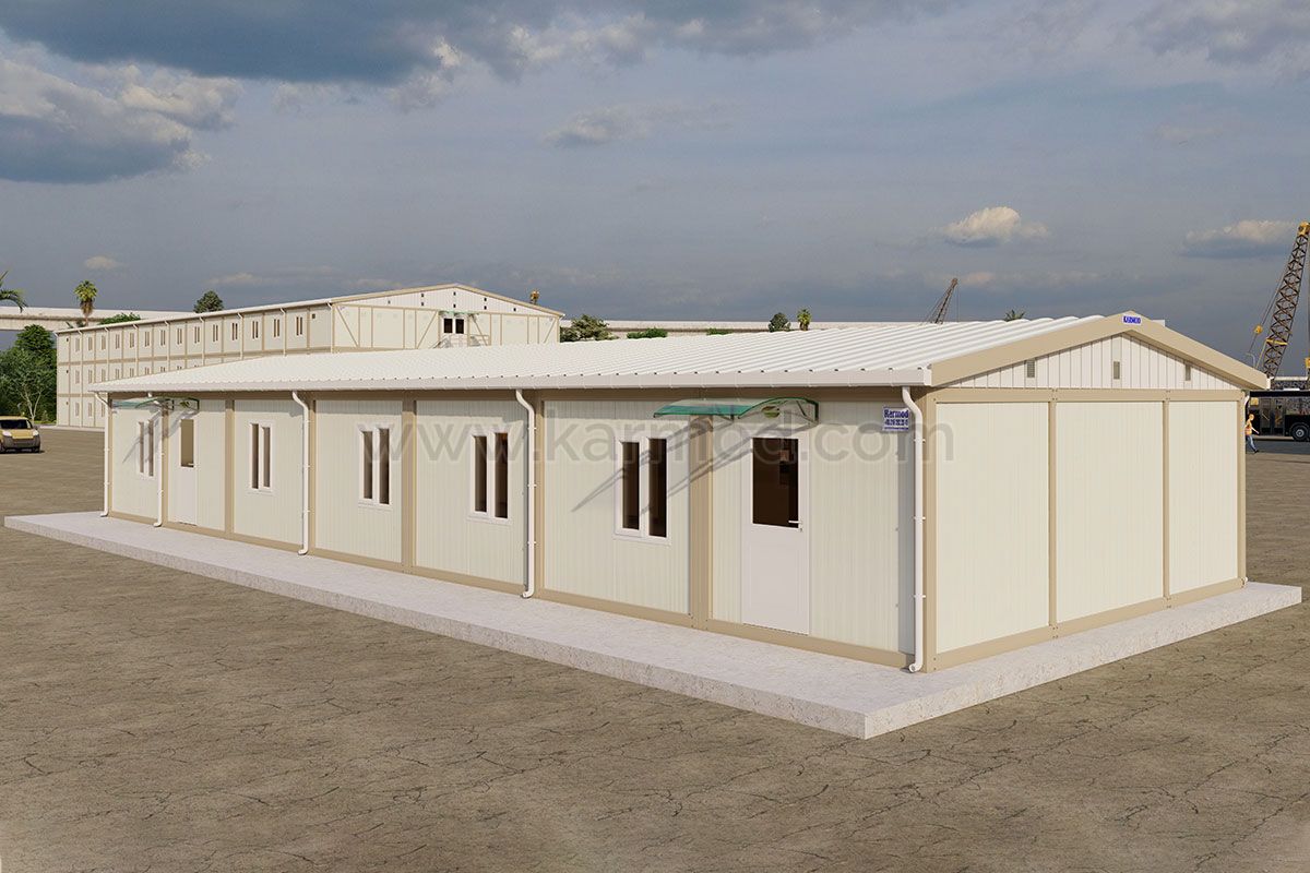 96 м² Зона отдыха на строительной площадке