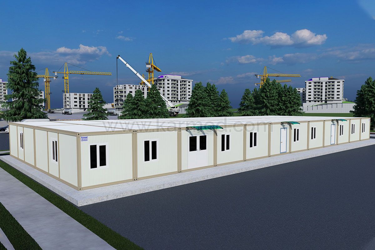 330 м² Зона відпочинку на будівельному майданчику