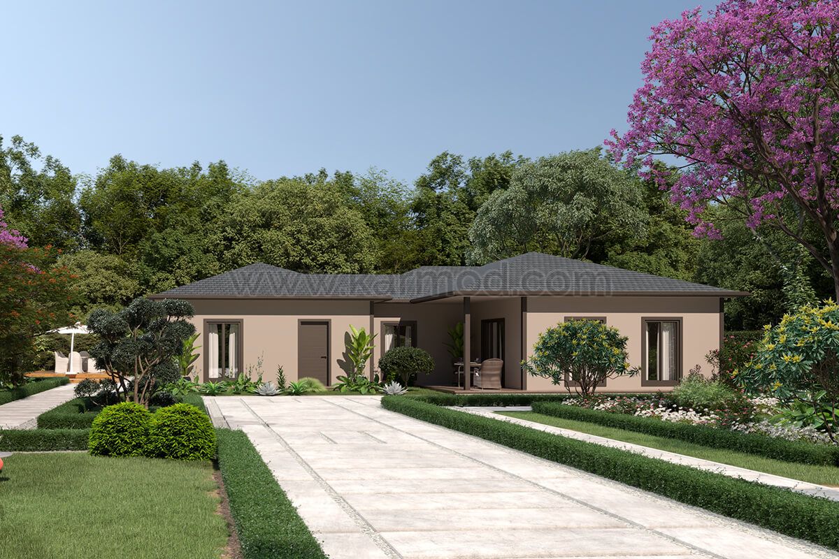 خانه فولادی یک طبقه 7