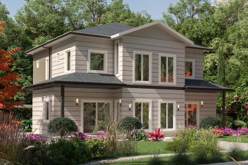 Двоповерховий сталевий будинок 5