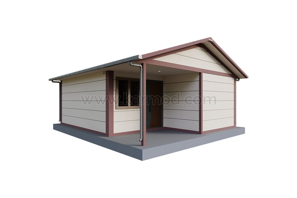 منزل حاوية بمساحة 42 متر مربع