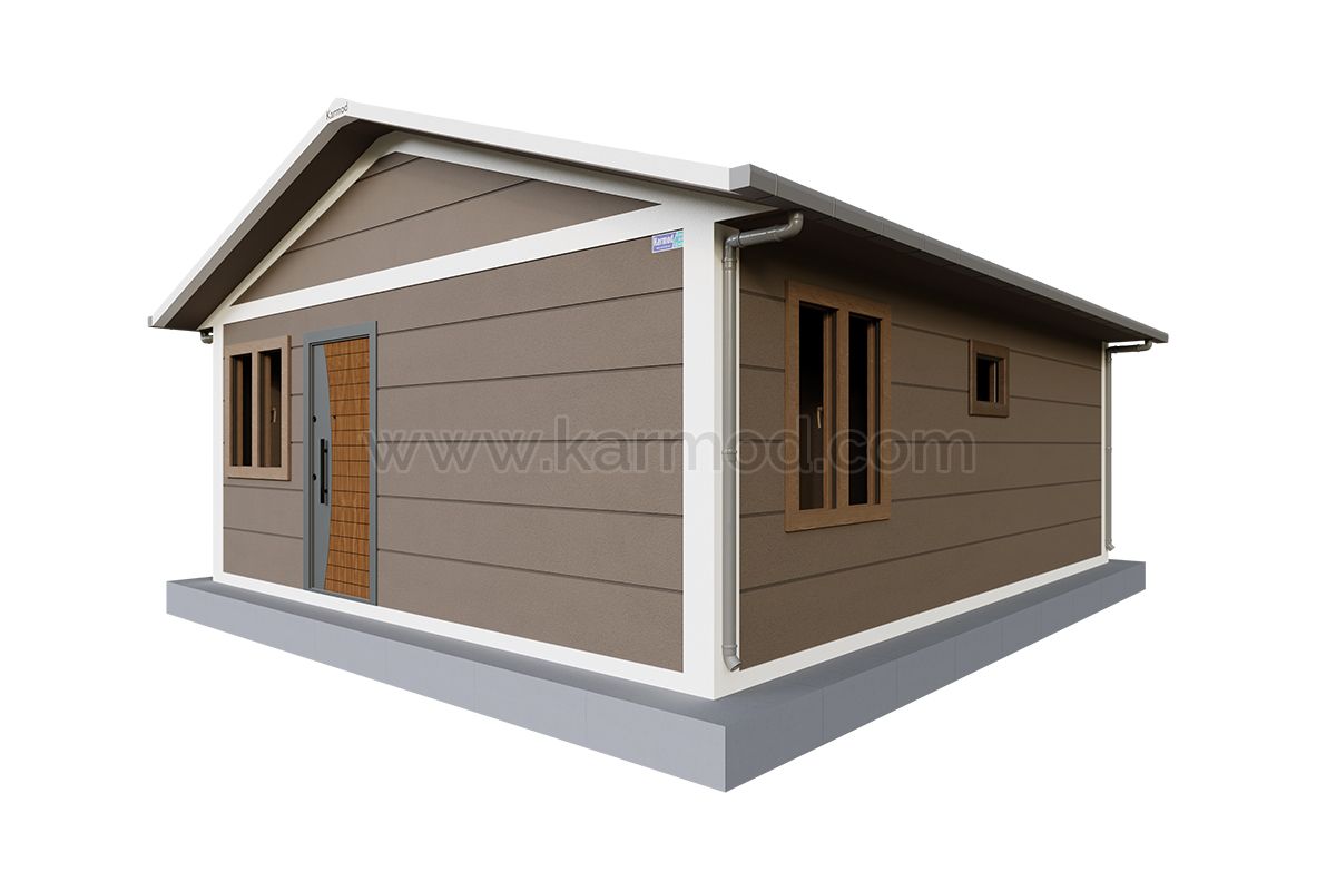 منزل حاوية بمساحة 42 متر مربع