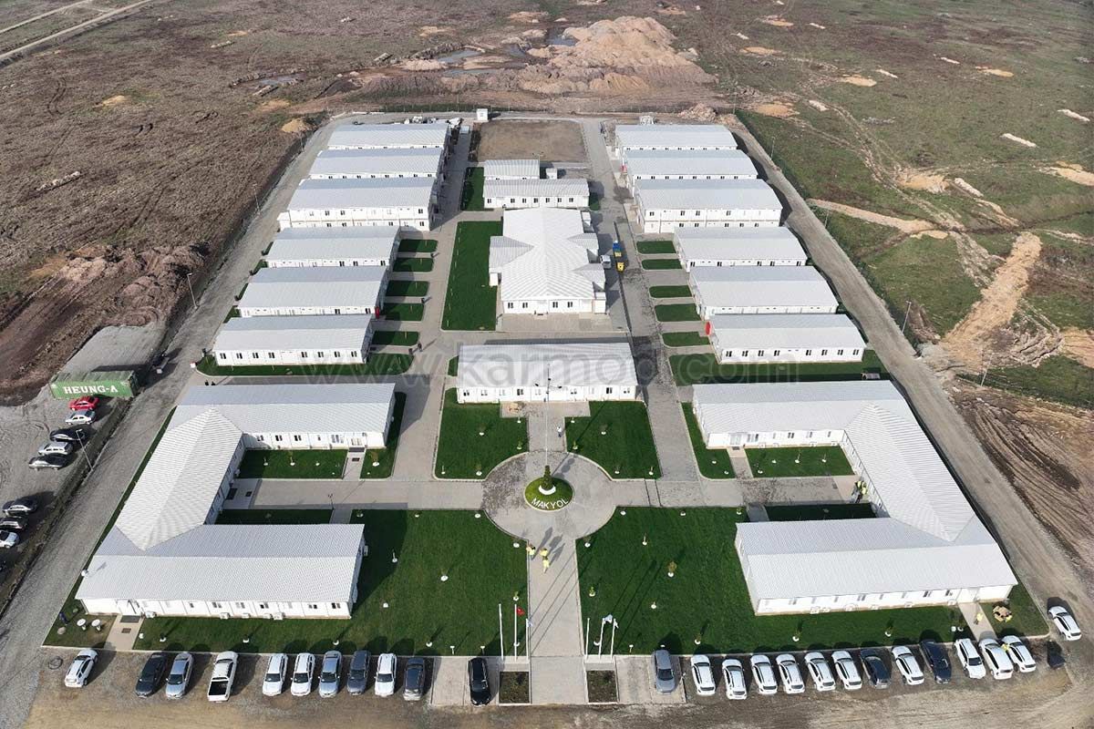 کانکس های کارگاهی و دفتری 15.274 m²