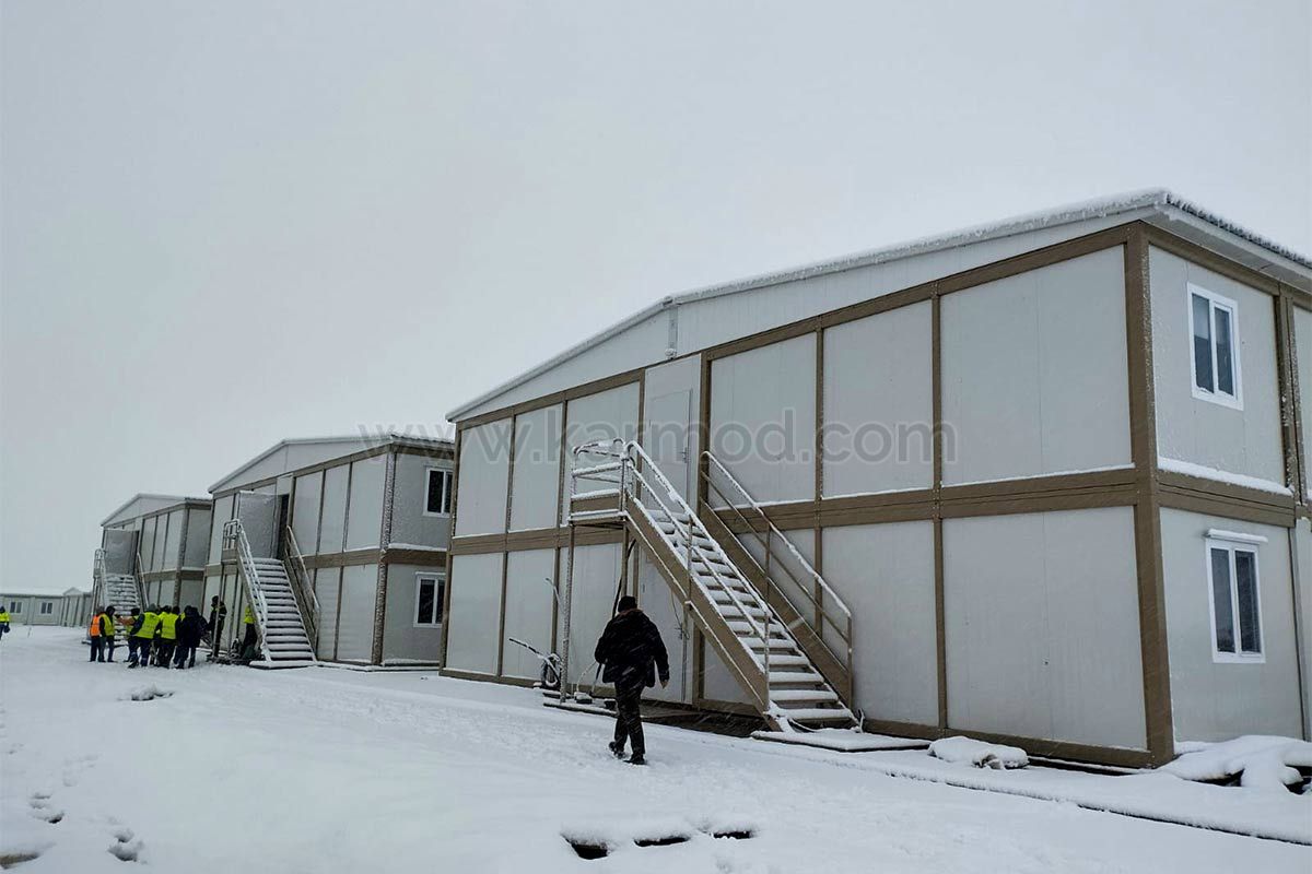 15.274 m² Модульний гуртожиток