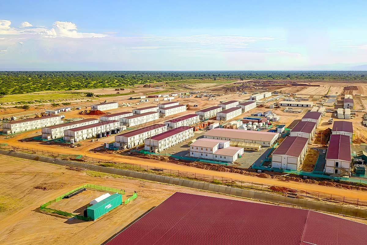 کانتینر 77 بلوکی مخصوص کارگاه ساختمانی