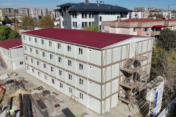 2065 m² Модульные строительные городки