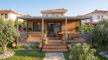 контейнерный дом для участка