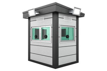 Бронированная охранная будка 150x200