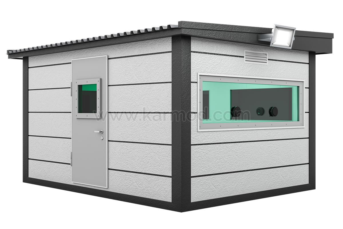 Bullet Resistant Guard Booth 300x400