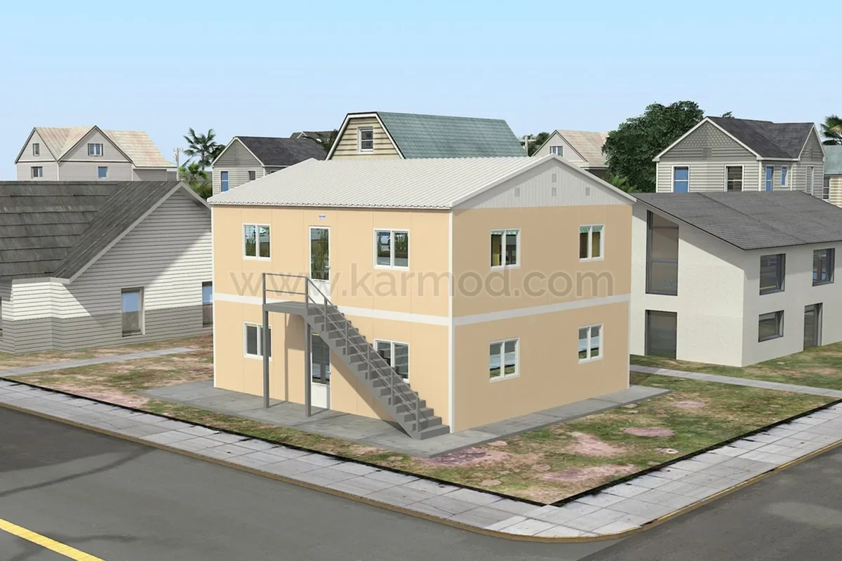 136 м² Столовая быстровозводимая