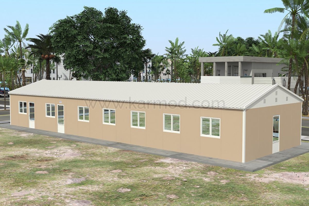 139 м² Столовая быстровозводимая