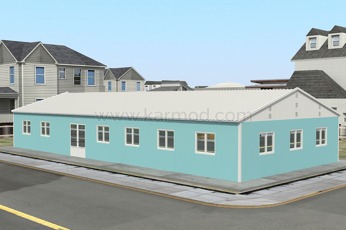 181 м² Столовая быстровозводимая