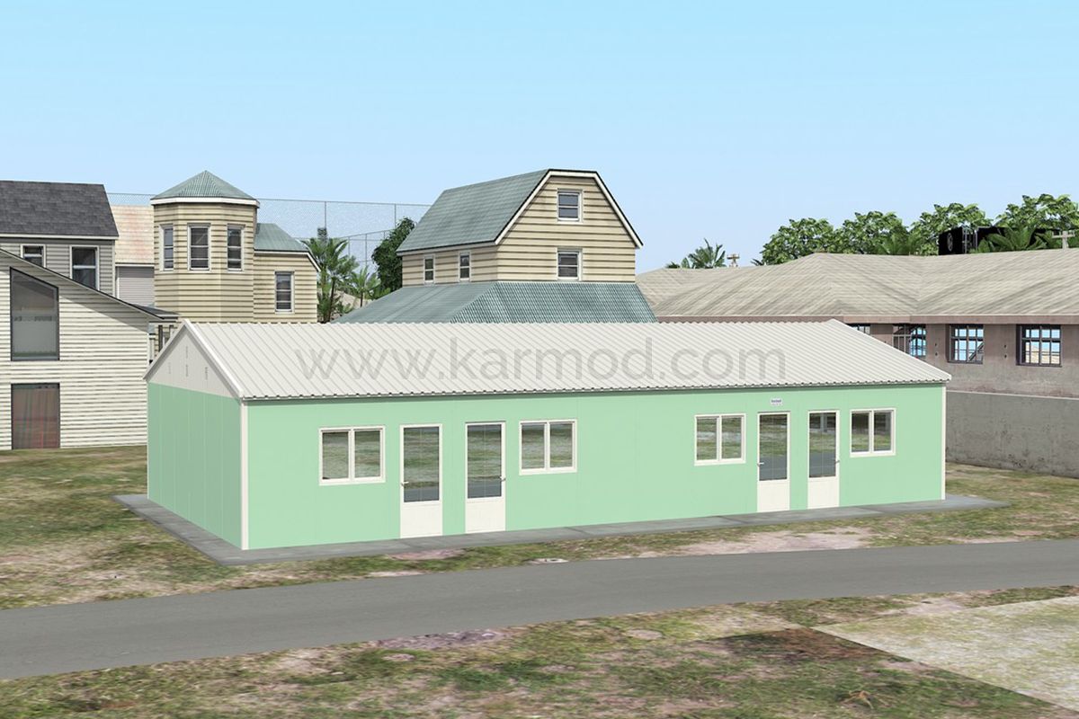 117 м² Гуртожиток швидкобудований