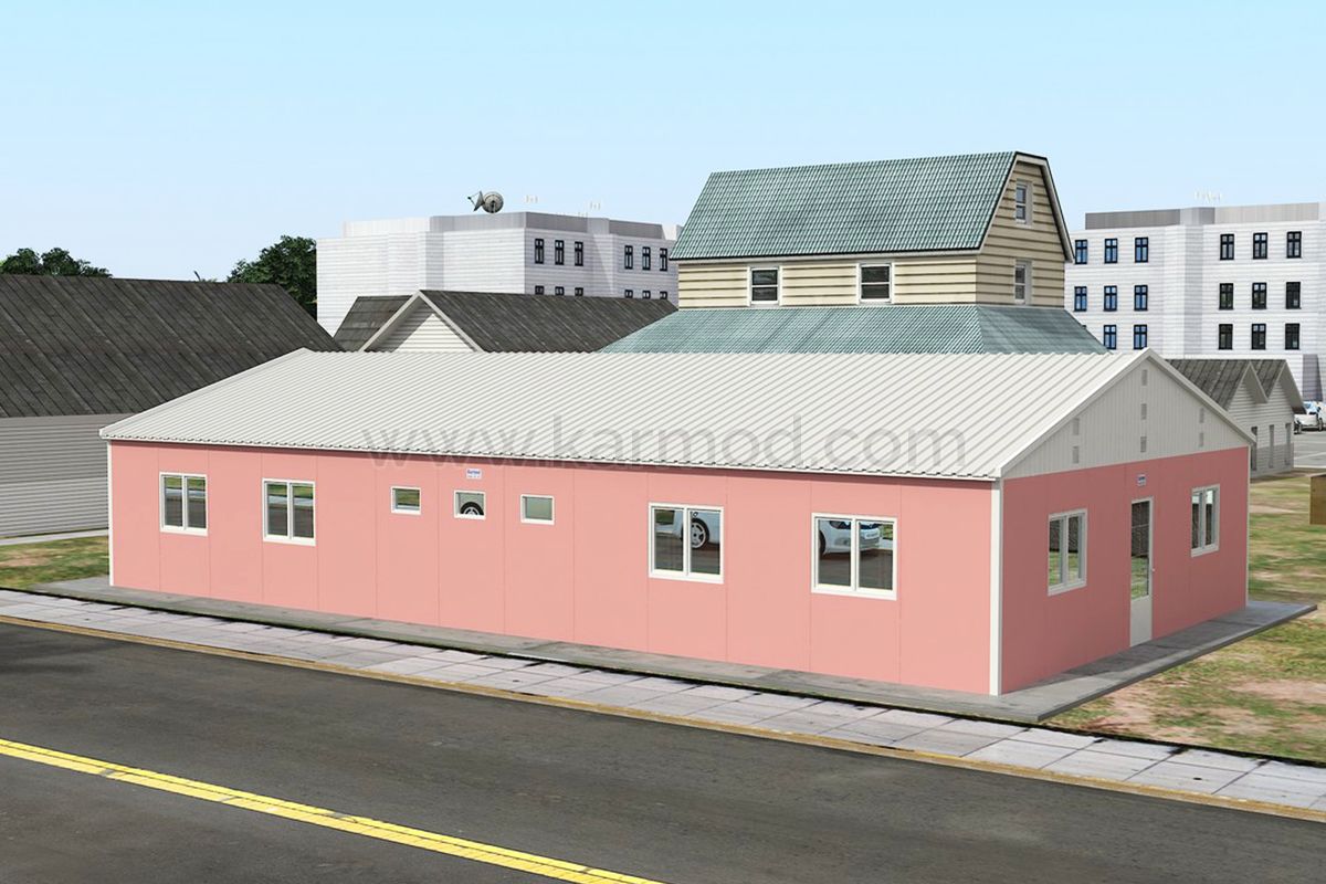 148 м² Общежитие быстровозводимое