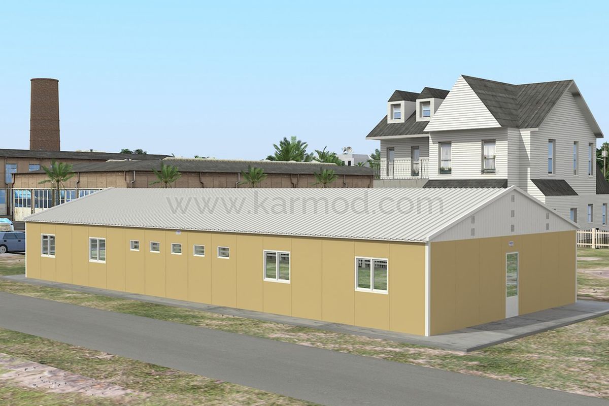 193 м² Общежитие быстровозводимое