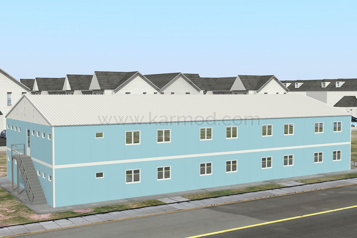 736 м² Гуртожиток швидкобудований