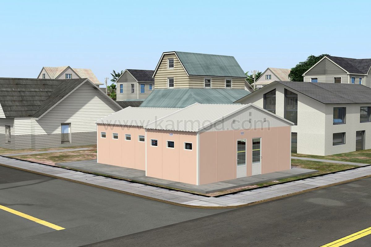 62 м² Туалети і душові швидкобудуюємі