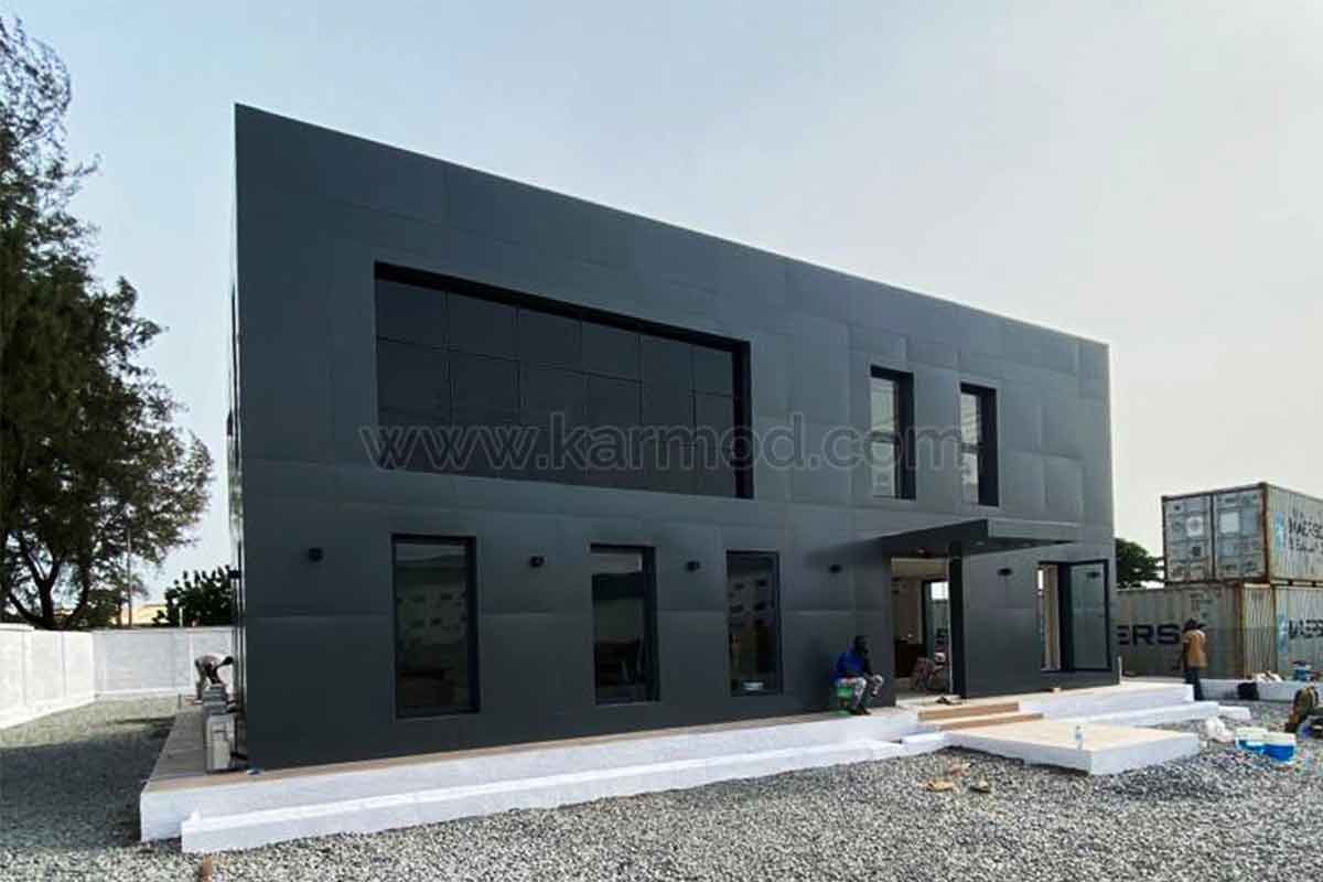 Escritórios da marinha Nigeriana