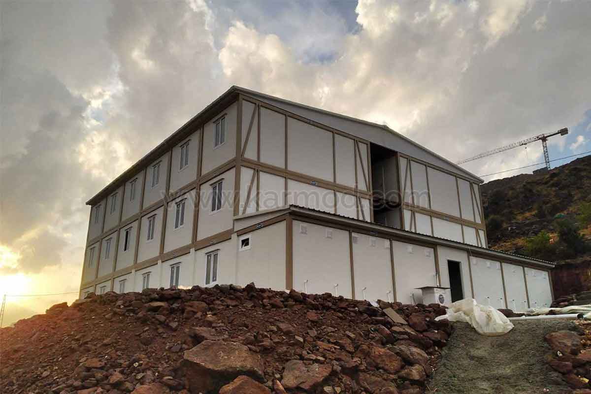 İzmir Bayraklı TOKİ Projeto Estruturas do canteiro de obras