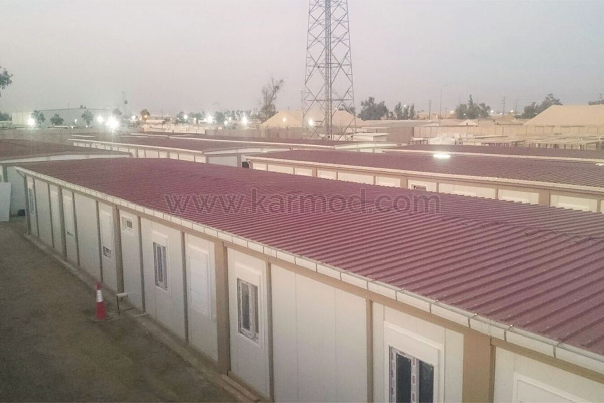 Военный модульный городок на 500 человек - Багдад, Ирак