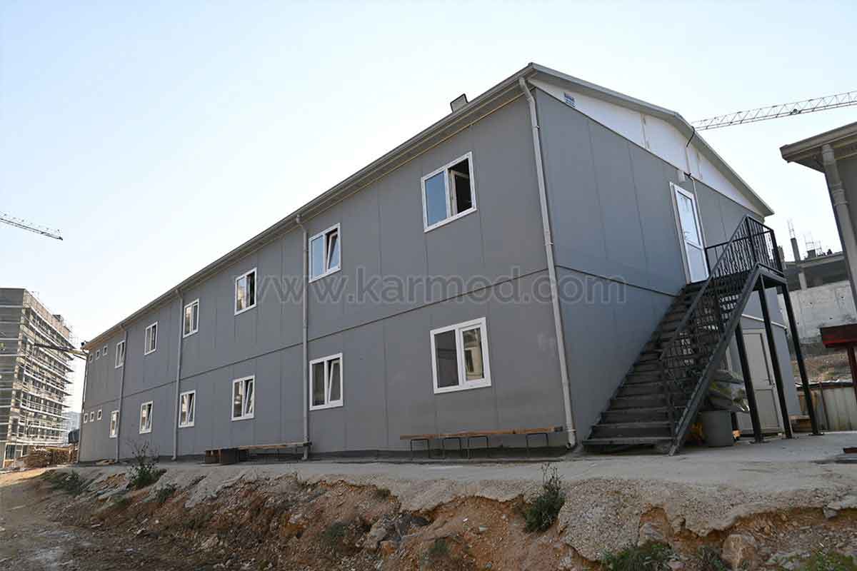 Збірні будівлі будівельного майданчика NEXTOPIA