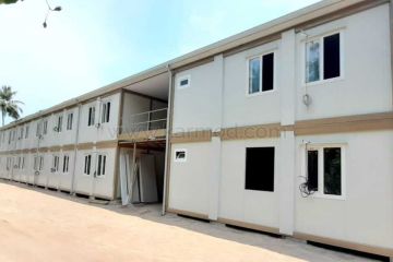 Здание для проживания персонала на Мальдивах