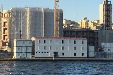 Офисы сборного строительства Галатапорт, Стамбул, Турция 