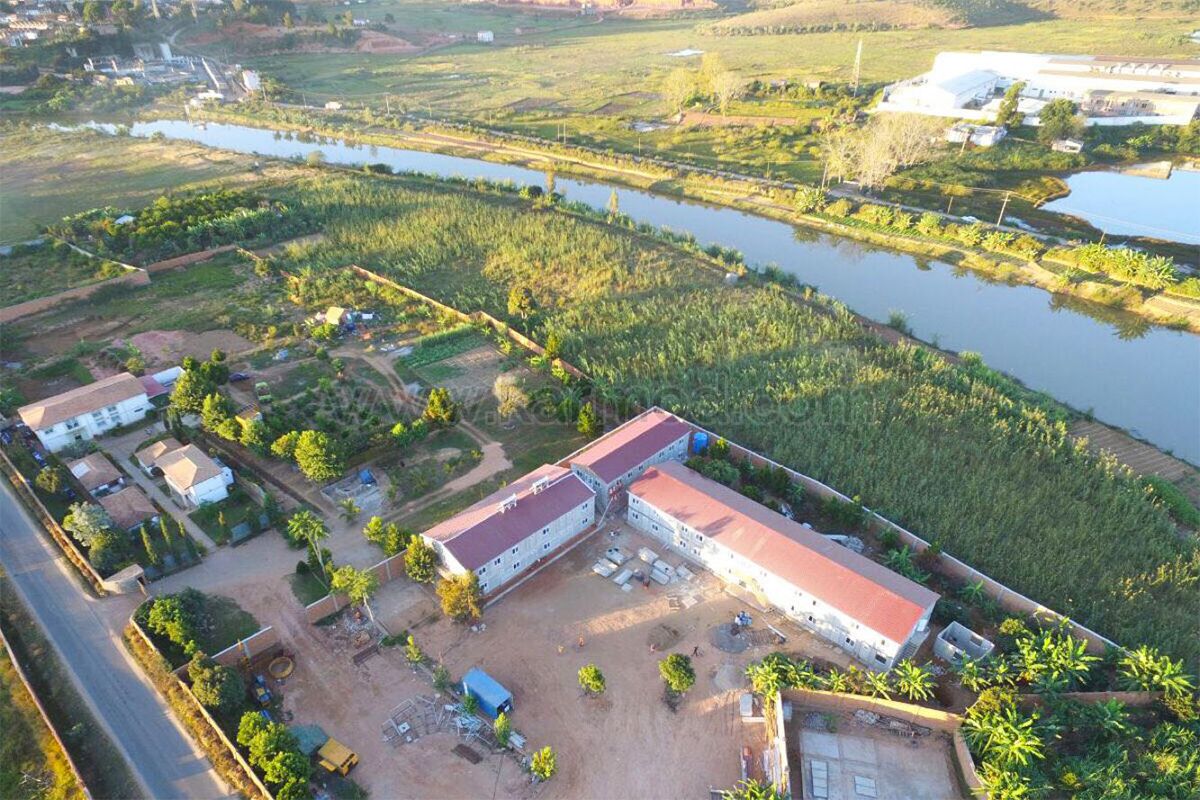 Строительная площадка электростанции - Мадагаскар