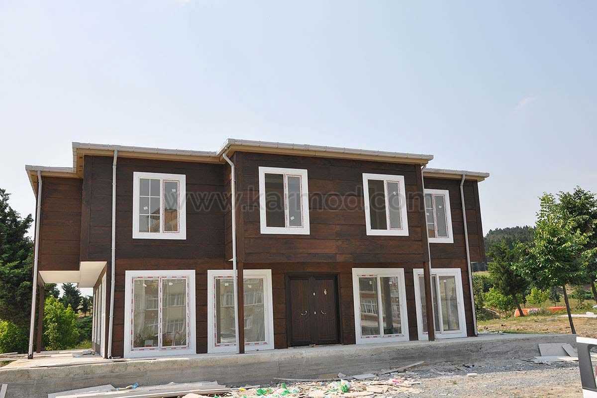 Двухуровневый сборный дом для Лив Япи