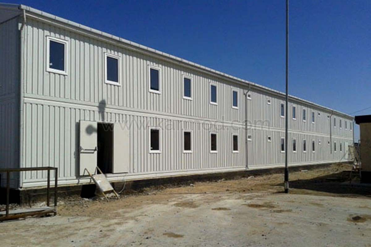 Проект строительства лагеря Казахстанской нефтегазовой компании