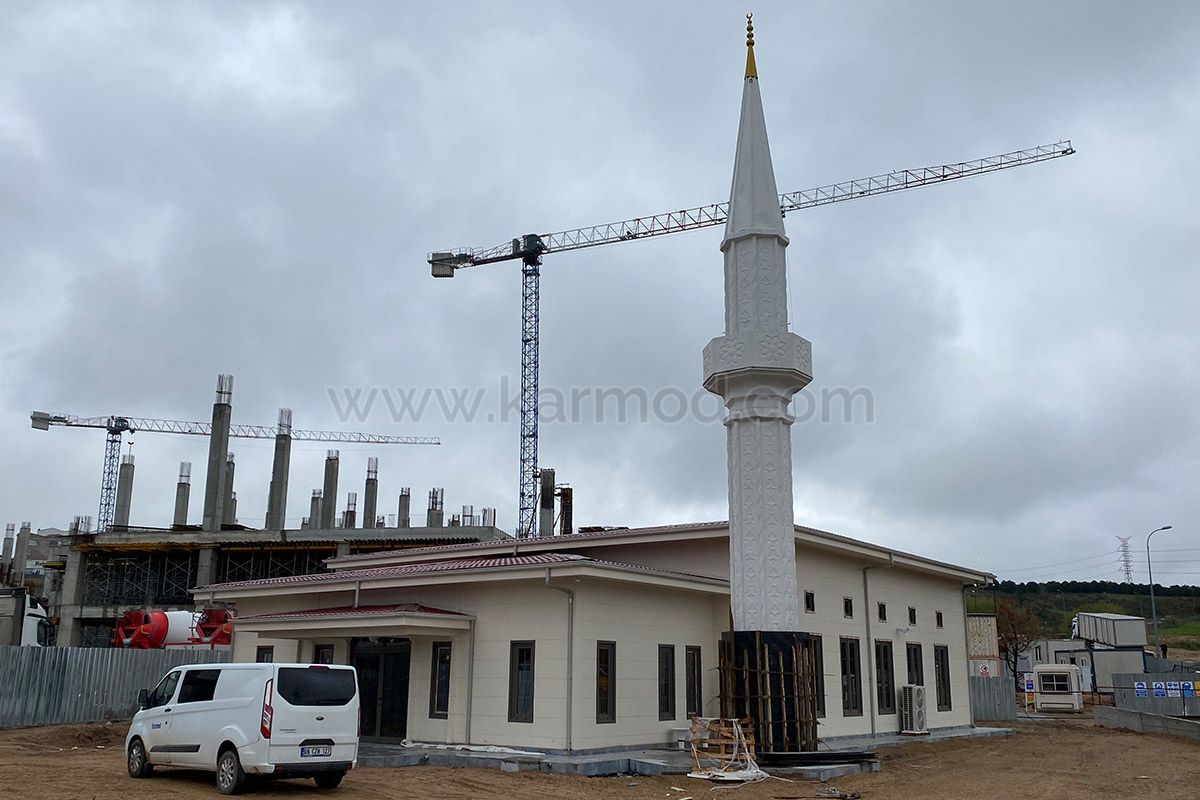 Сталева мечеть, побудована за 50 днів | Мечеть промислової зони Орханли