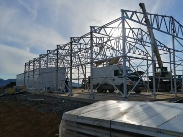 Стальные навесы для современного сельского хозяйства | Грузия