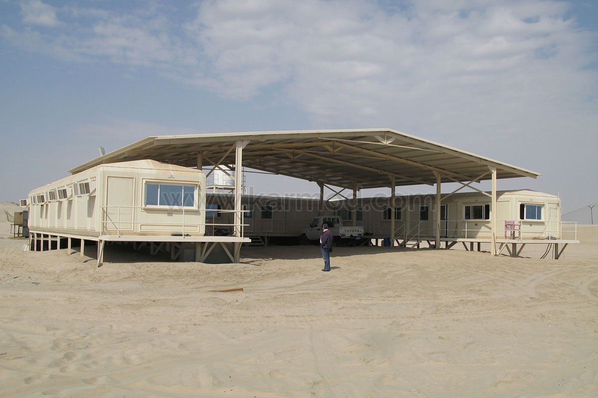 Gebäude des militärischen Außenpostens, Bezirk Abu Samra
